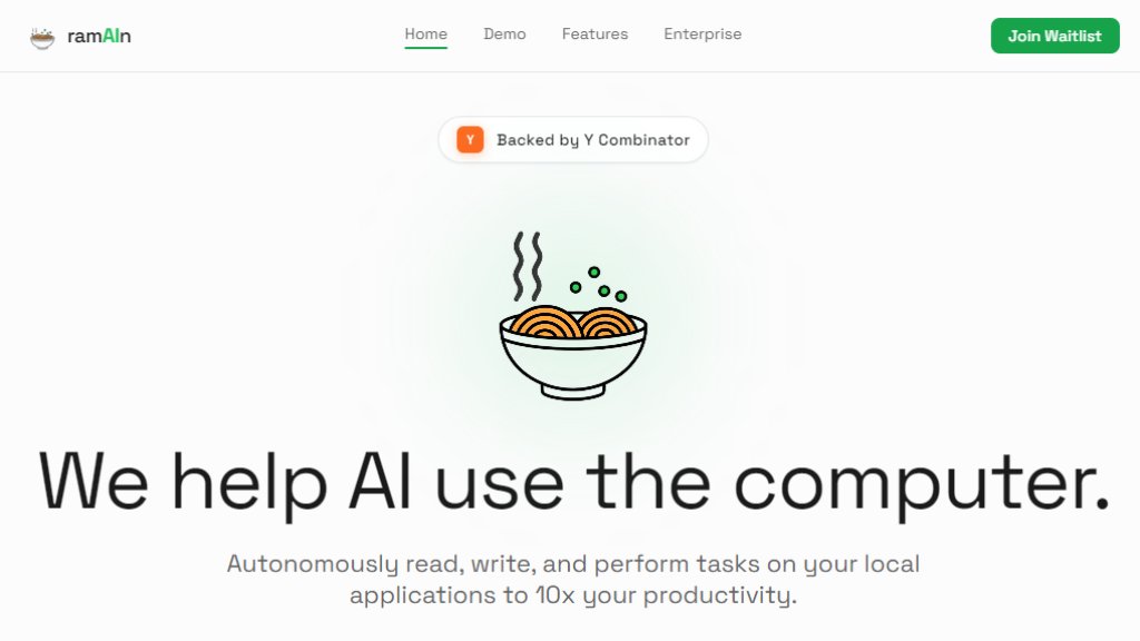 ramAIn Captura de pantalla