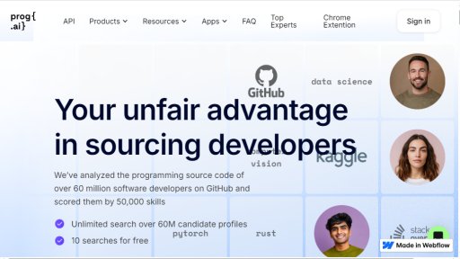 Prog.AI - Contrata ingenieros top usando código real, no currículums - Logo
