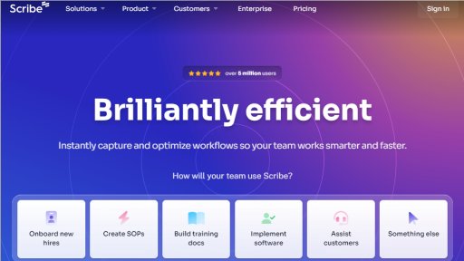 Scribe - 一键录制，秒变专业操作指南 - Logo