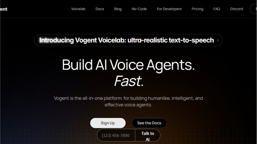 Vogent Capture d'écran