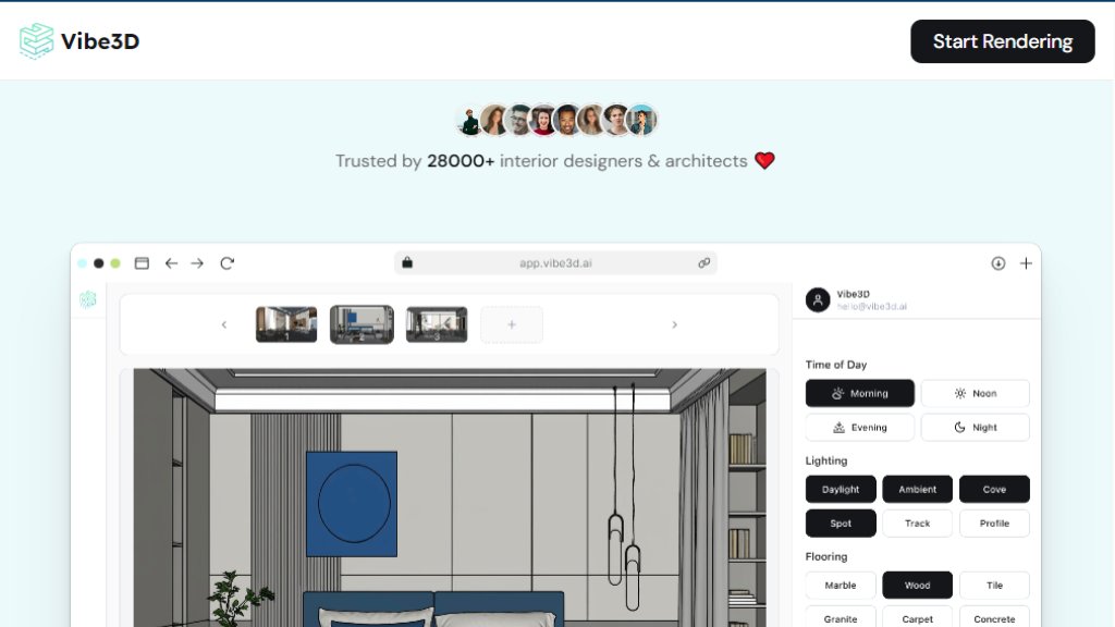 Vibe3D Capture d'écran