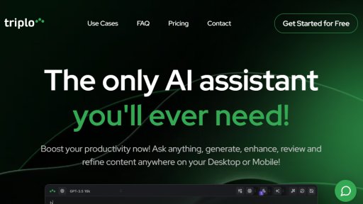 Triplo AI - Tu Asistente de IA Universal - Logo