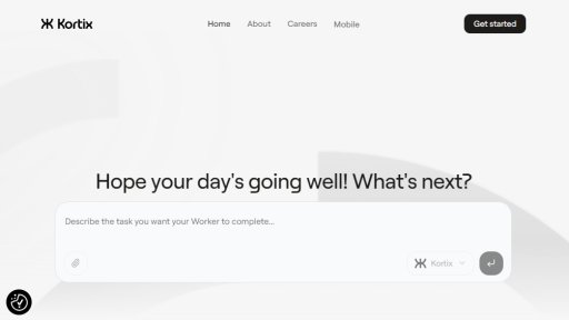 Kortix - Tu Trabajador Autónomo de IA - Logo