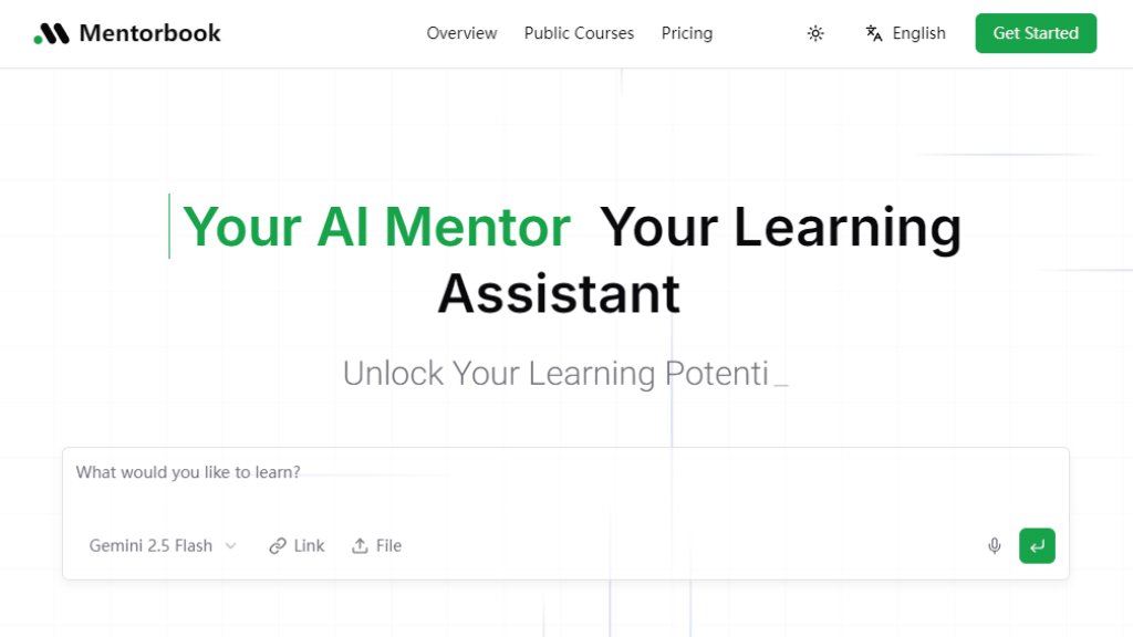 Mentorbook Capture d'écran