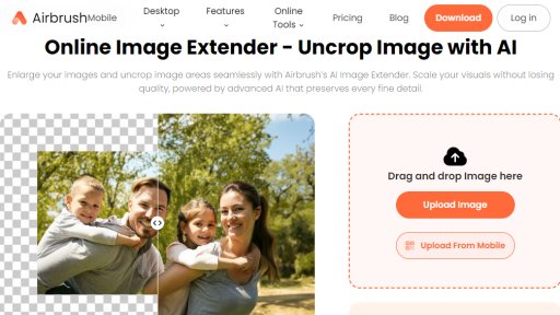 Airbrush AI Image Extender - Expande Imágenes Sin Pérdida de Calidad - Logo