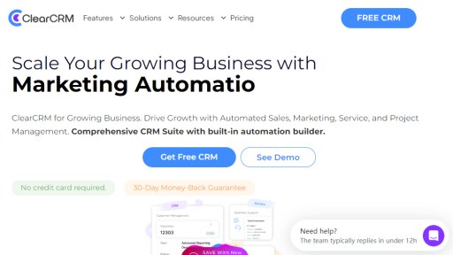 ClearCRM - CRM Tout-en-Un pour les Entreprises en Croissance - Logo