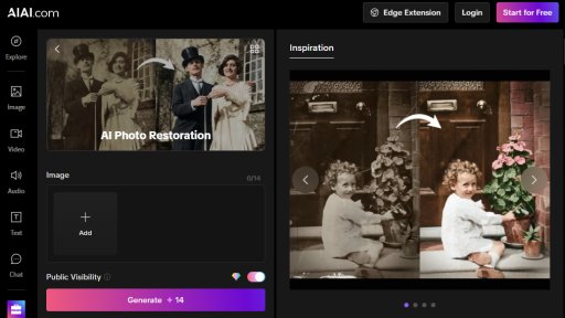 AIAI Photo Restoration - Revive Tus Recuerdos al Instante - Logo