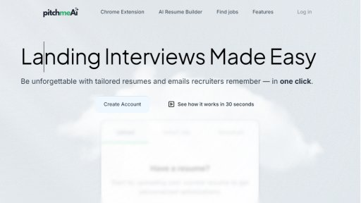 PitchMeAI - Automatisez votre recherche d'emploi - Logo