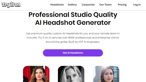 Try it on AI - Générateur Premium de Portraits IA - Logo