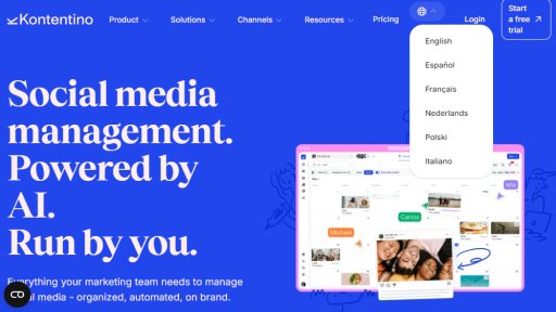 Kontentino - 专为营销团队打造的智能社交媒体管理助手 - Logo