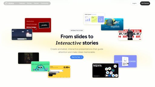 Dokie AI - Creador de presentaciones automático y profesional - Logo