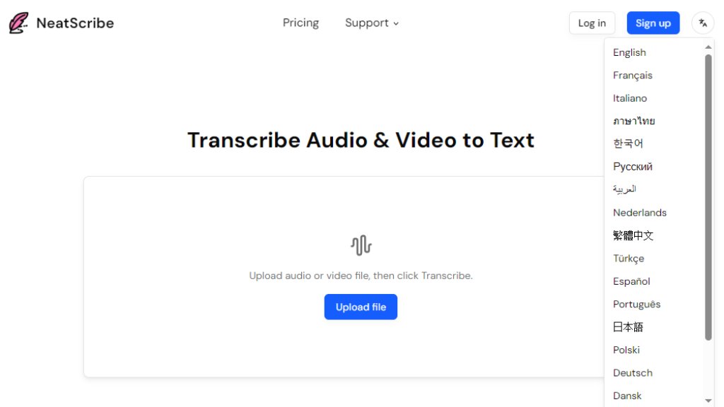 NeatScribe Screenshot