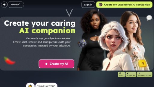 Nastia AI - Your Caring AI Companion - Logo