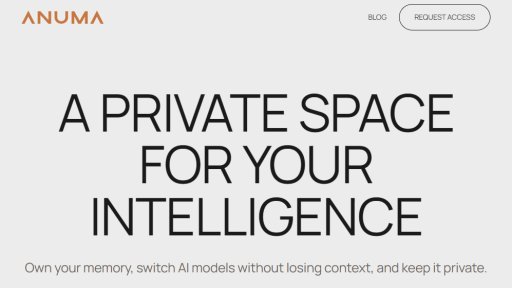 Anuma AI - Chat IA privé à mémoire persistante - Logo