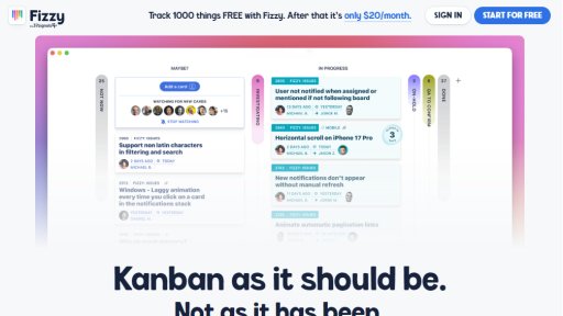 Fizzy - Kanban fresco y rápido sin el bloat - Logo