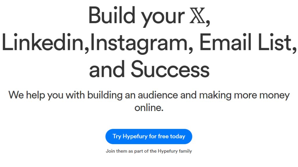 Hypefury Screenshot