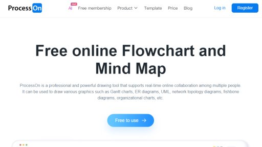 ProcessOn - 智能图表绘制与协作平台 - Logo