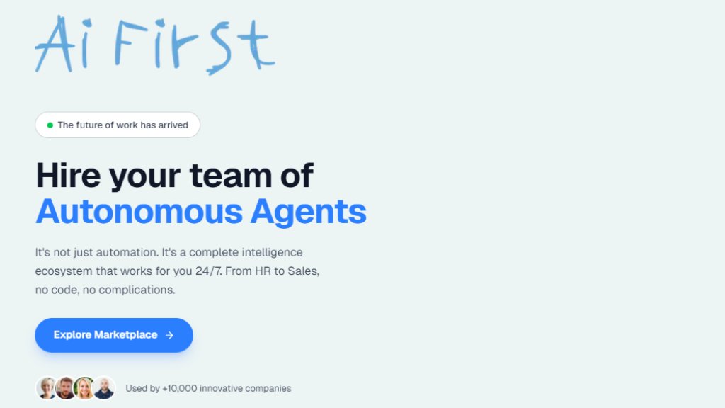 AI First Captura de pantalla