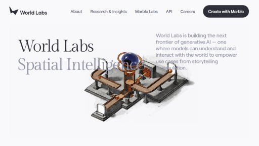World Labs - Crea Mundos 3D Inmersivos con IA - Logo