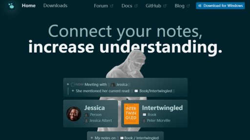 Logseq - Tu espacio de trabajo de pensamiento conectado - Logo