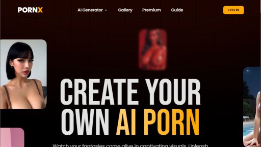 PornX - IA líder para contenido adulto sin censura - Logo