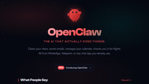 OpenClaw - Votre assistant IA personnel qui agit vraiment - Logo