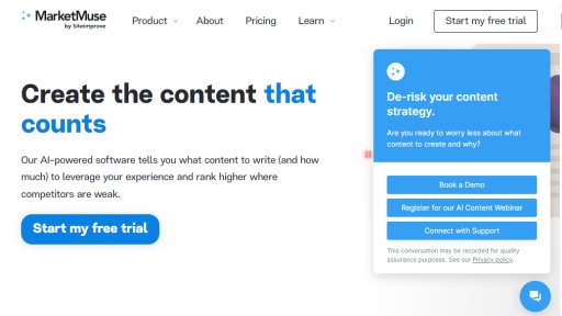 MarketMuse - Plataforma de Estrategia de Contenido con IA - Logo
