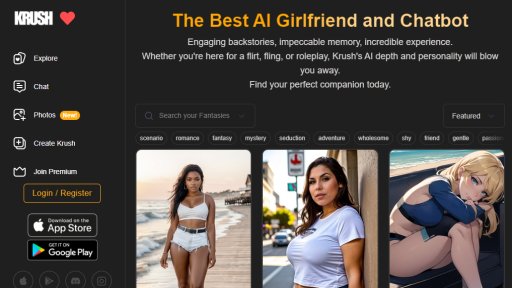 KrushChat AI - Your personalized AI companion - Logo