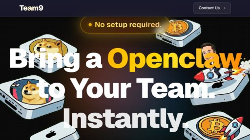 Team9 - Colaboración instantánea con equipo de IA soberano - Logo