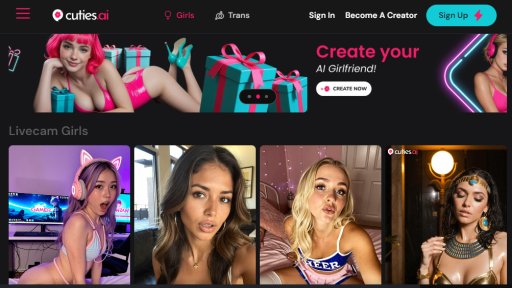 Cuties AI - Immersive AI companion experience - Logo