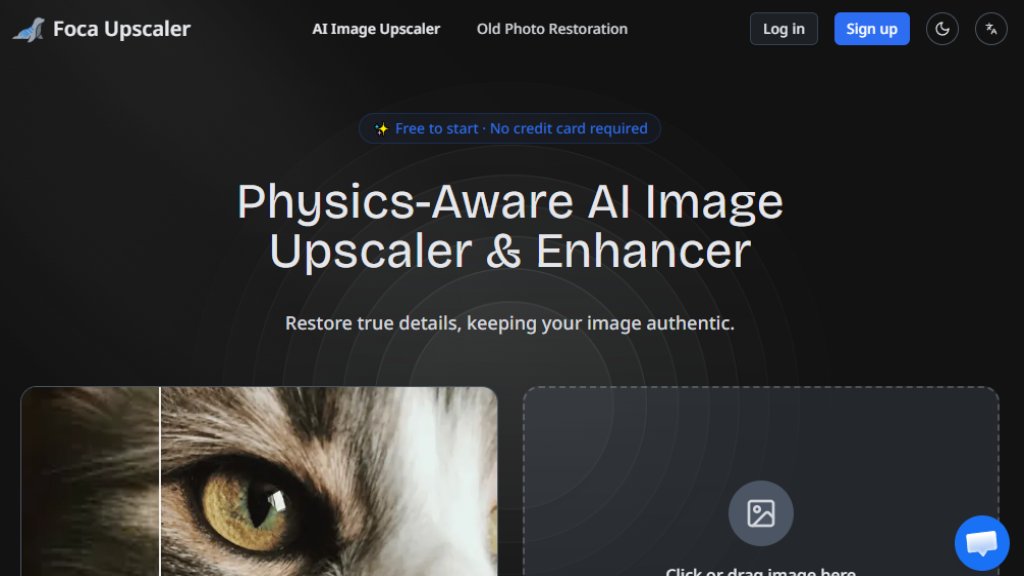 Foca Upscaler Screenshot