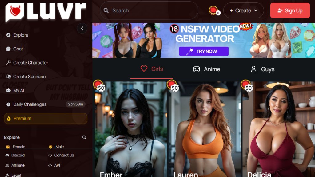 Luvr.ai Screenshot