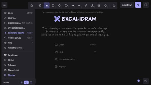 Excalidraw - Pizarra online simple y colaborativa - Logo