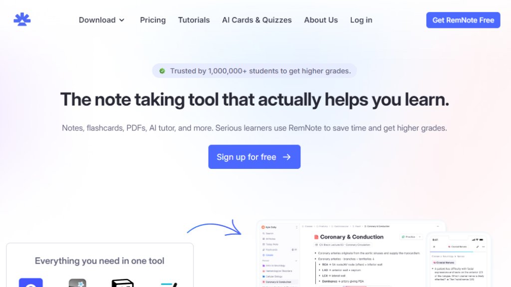 RemNote Screenshot