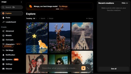 Mage.Space - Generación Ilimitada de Arte con IA - Logo