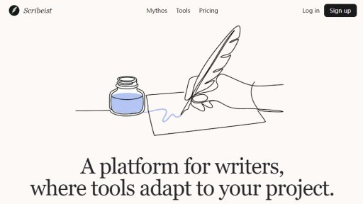 Scribeist - Estudio de escritura unificado para mentes creativas - Logo