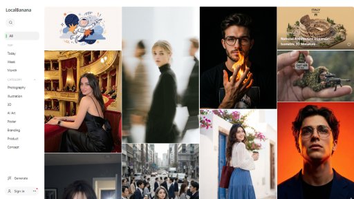 LocalBanana - Simplifica la generación de imágenes con IA - Logo