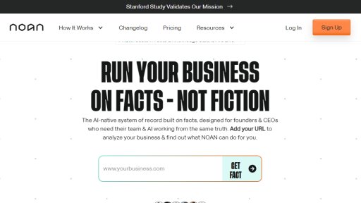 NOAN - Tu Socio Empresarial Superhumano - Logo