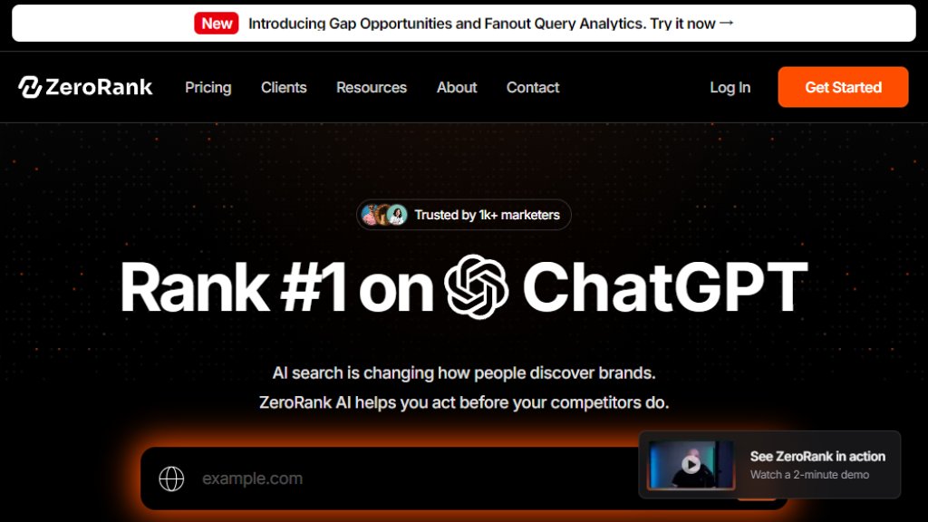 ZeroRank AI Captura de pantalla