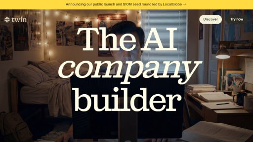 Twin - Construye agentes de IA conversando - Logo
