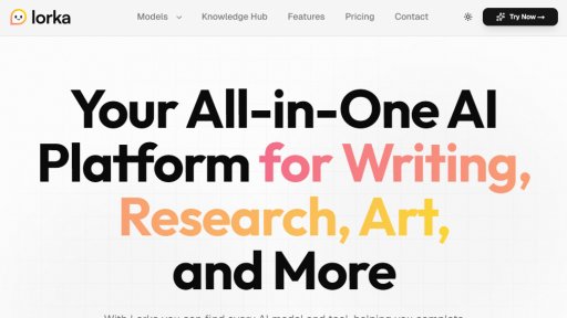 Lorka AI - Plataforma de IA Unificada para Todas las Tareas - Logo