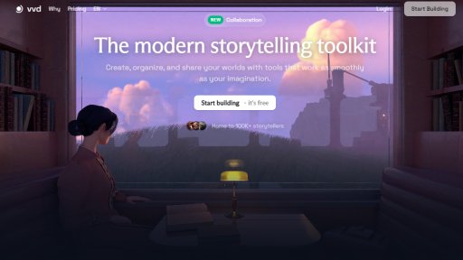 vvd - El kit de herramientas moderno para la narrativa - Logo