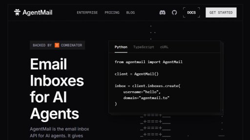 AgentMail - Infraestructura de Email para Agentes de IA - Logo