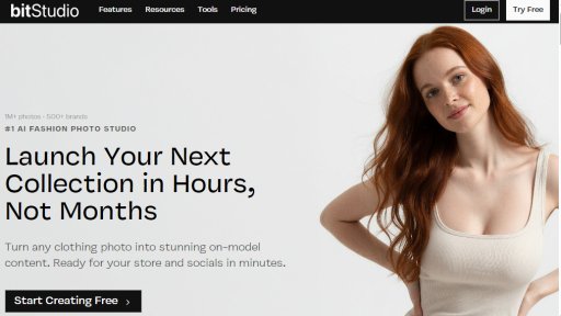 bitStudio - Estudio de Fotografía de Moda con IA - Logo