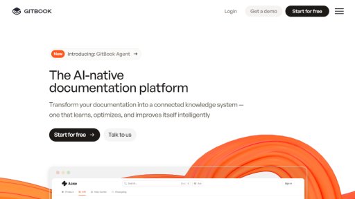 GitBook - Plataforma de documentación nativa en IA para equipos - Logo