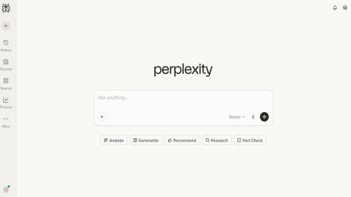 Perplexity AI - Tu asistente de investigación conversacional - Logo