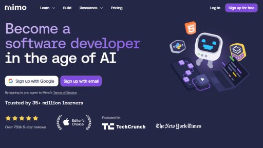 Mimo - Aprende a programar de forma interactiva - Logo
