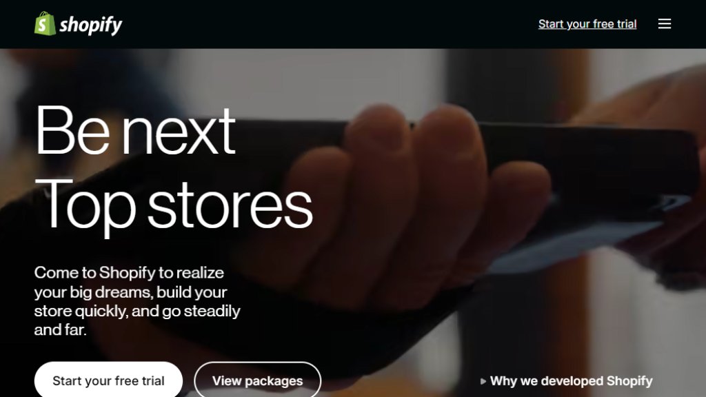 Shopify Capture d'écran