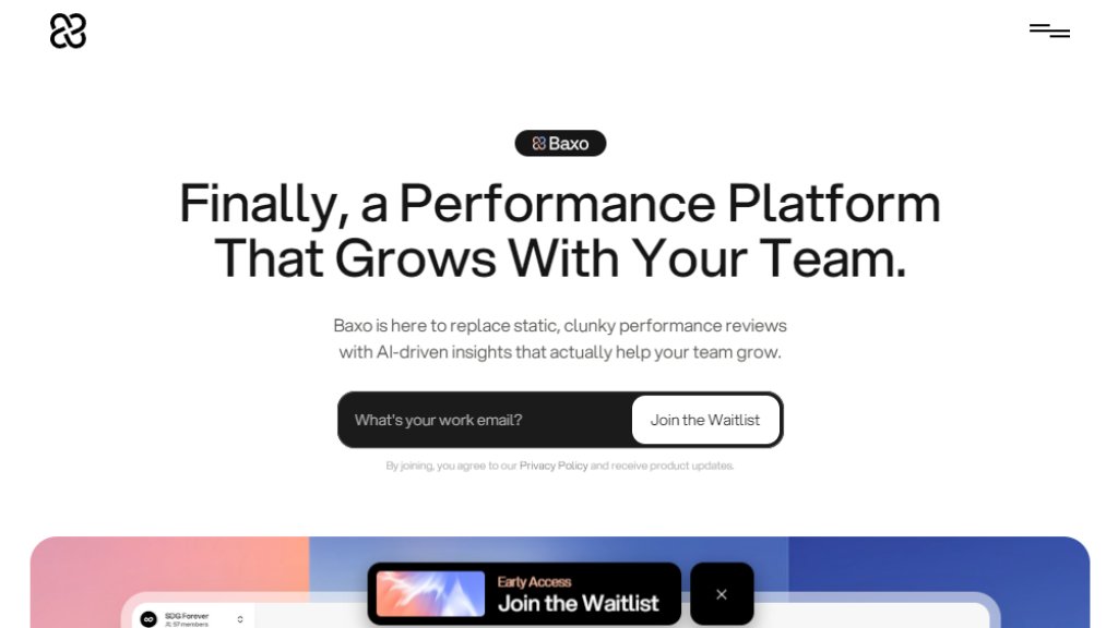 Baxo Captura de pantalla