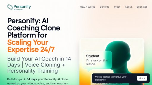 Personify - Plataforma de Clon de Coaching Automatizado - Logo